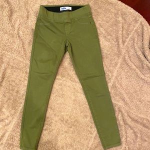 Old Navy Rockstar Jeggings Olive 2P